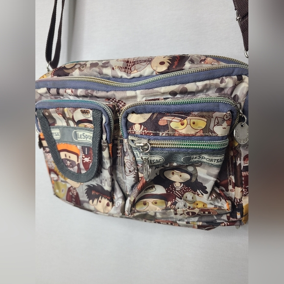 Lesportsac Tokidoki pirate printed handbag/Belt bag - Picture 3 of 11